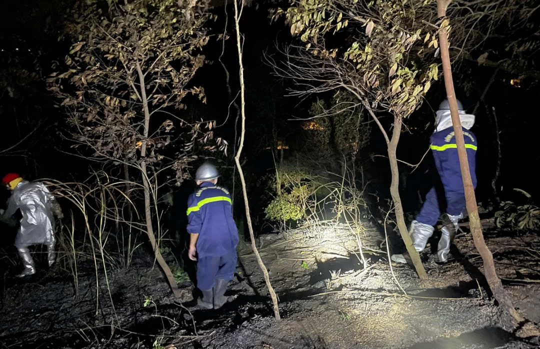 Công an Hà Nội vào cuộc vụ cháy Vườn Quốc gia Ba Vì